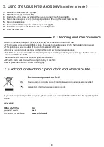 Preview for 10 page of TEFAL Elea Duo Manual