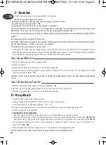 Предварительный просмотр 12 страницы TEFAL EVIDENCE TYPE 8400 Instructions Manual