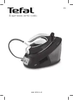 TEFAL Express anti-calc SV8012 Manual preview