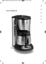 TEFAL EXPRESS CM4105 Manual preview