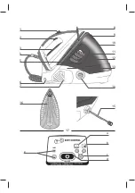 Preview for 2 page of TEFAL EXPRESS COMPACT EASY CONTROL GV7630 Manual