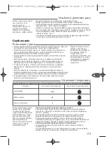 Preview for 74 page of TEFAL Express GV7140E0 Manual