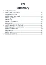 Preview for 3 page of TEFAL Express Protect SV92 Manual