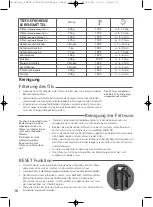 Preview for 20 page of TEFAL FAMILY PRO FR401515 Manual