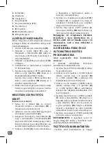 Preview for 42 page of TEFAL FCM 12C CM520 Manual