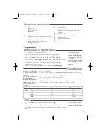 Preview for 5 page of TEFAL FR403930 Manual