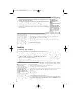 Preview for 6 page of TEFAL FR403930 Manual