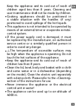 Preview for 5 page of TEFAL FR701616 Instructions For Use Manual