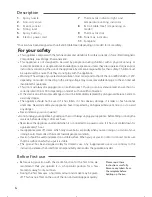 Preview for 4 page of TEFAL FV21XX series User Manual