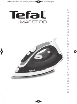 Preview for 1 page of TEFAL FV3780 Manual