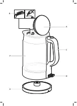 Preview for 2 page of TEFAL GLASS KETTLE Instructions Manual