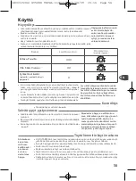 Preview for 59 page of TEFAL GV 5240 Instruction Manual