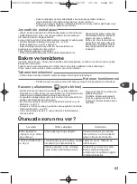 Preview for 65 page of TEFAL GV 5240 Instruction Manual