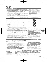 Preview for 71 page of TEFAL GV 5240 Instruction Manual