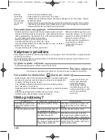 Preview for 128 page of TEFAL GV 5240 Instruction Manual