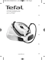 Предварительный просмотр 2 страницы TEFAL GV6920 PRESSING PROFILE Manual