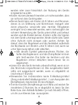 Preview for 8 page of TEFAL GV8461 Safety And Use Instructions