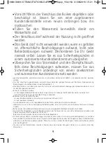 Preview for 9 page of TEFAL GV8461 Safety And Use Instructions