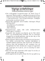 Preview for 32 page of TEFAL GV8461 Safety And Use Instructions