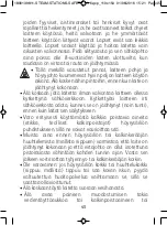 Preview for 45 page of TEFAL GV8461 Safety And Use Instructions