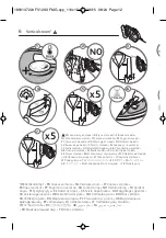 Предварительный просмотр 12 страницы TEFAL Inicio FV1243 Manual