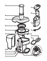 Preview for 2 page of TEFAL JAMIE OLIVER JUICER Manual