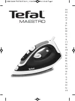 TEFAL Maestro FV3775 Manual preview