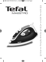 Preview for 1 page of TEFAL Maestro FV3775 Manual