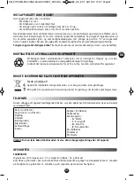 Preview for 57 page of TEFAL masterchef gourmet QB404H Manual