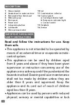 Preview for 4 page of TEFAL Mecha Spherical Instructions For Use Manual