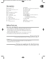 Preview for 6 page of TEFAL MINUT COOK CY400070 User Manual