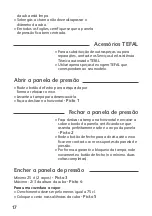 Preview for 20 page of TEFAL MINUTE ACTUA 10 L INOX User Manual