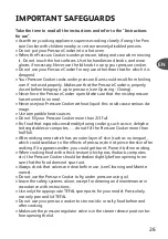 Preview for 29 page of TEFAL MINUTE ACTUA 10 L INOX User Manual