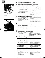 Предварительный просмотр 6 страницы TEFAL Minute Grill 1700 Instructions For Use Manual