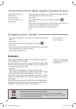 Preview for 18 page of TEFAL MIXEUR CUISEUR BH7400L0 Manual