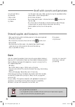 Preview for 22 page of TEFAL MIXEUR CUISEUR BH7400L0 Manual