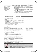 Preview for 42 page of TEFAL MIXEUR CUISEUR BH7400L0 Manual