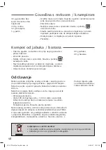 Preview for 46 page of TEFAL MIXEUR CUISEUR BH7400L0 Manual