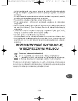 Предварительный просмотр 133 страницы TEFAL NC00127885 User Manual