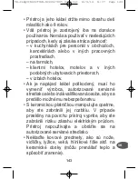 Предварительный просмотр 143 страницы TEFAL NC00127885 User Manual