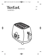 TEFAL Noveo Manual предпросмотр