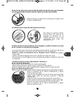 Предварительный просмотр 46 страницы TEFAL PF6101 Home Bread Baguette Instruction Manual