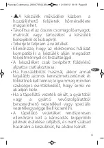 Preview for 43 page of TEFAL PLANCHA COLORMANIA CB660301 Manual