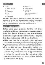 Preview for 17 page of TEFAL Powermix BL1K6EKR Manual