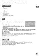 Preview for 5 page of TEFAL PrepLine 830931 Manual