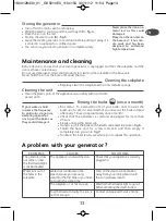 Preview for 19 page of TEFAL PRESSING COMPACT GV5010CH Manual