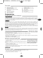 Preview for 47 page of TEFAL PRESSING COMPACT GV5010CH Manual