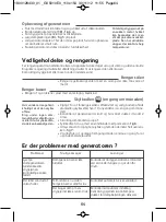 Preview for 70 page of TEFAL PRESSING COMPACT GV5010CH Manual