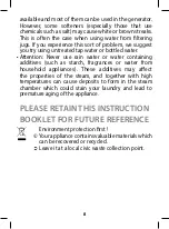 Preview for 8 page of TEFAL Pro Express Ultimate GV9550 Manual