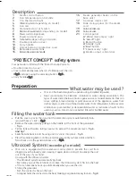 Preview for 5 page of TEFAL Protect Anti-Calc GV9360 Use Instructions